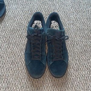 Black Puma Suedes